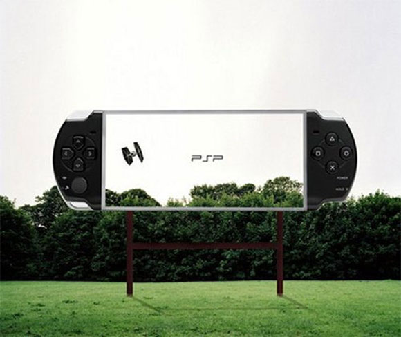 PSP Transparent Billboard Ad