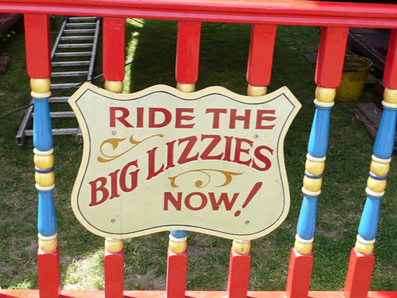 Ride the big lizzies now