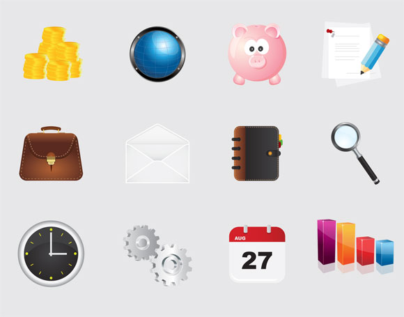 Business icons preview