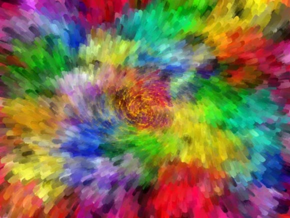 Colorful Centered Abstract Backgrounds