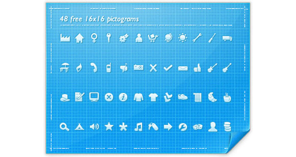   48 free 16?16 pictograms