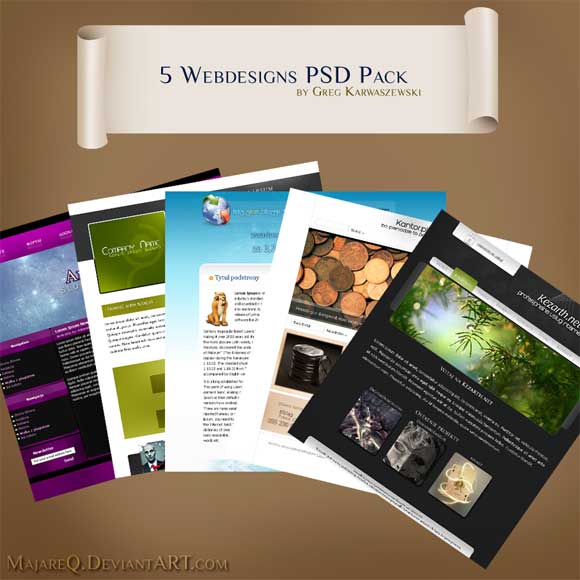 40 Useful Photoshop PSD Files For Designers
