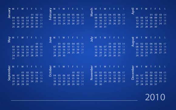 Create a Calendar Using Scripting in Photoshop
