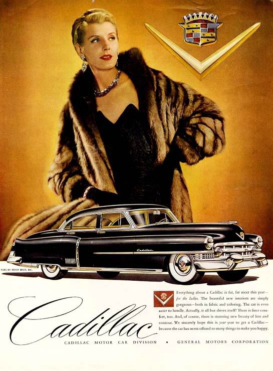 1951Cadillacad30+ Inspiring Vintage Advertisements and Creative Directions