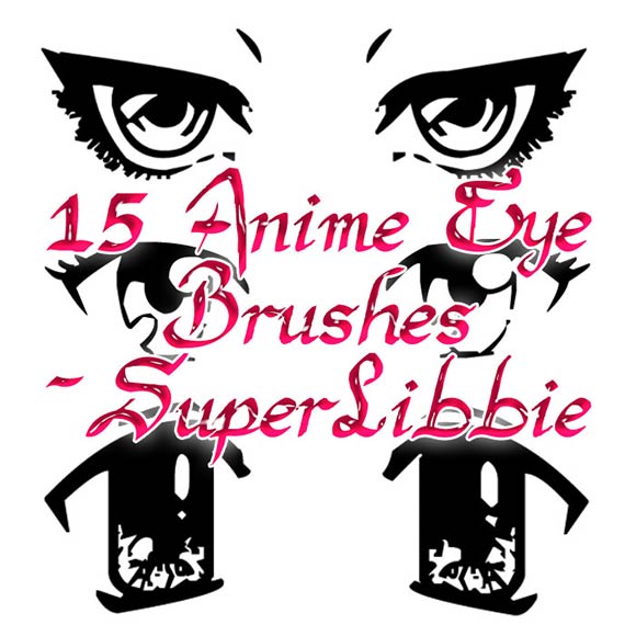 anime eyes brush