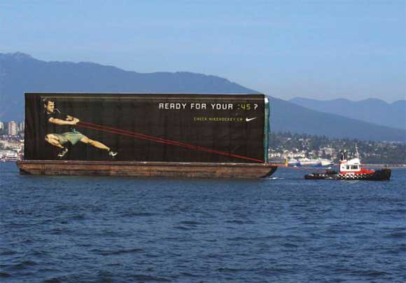 Nike: Barge resistance creative ad