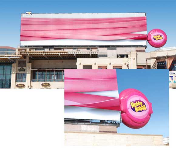 Hubba Bubba billboard