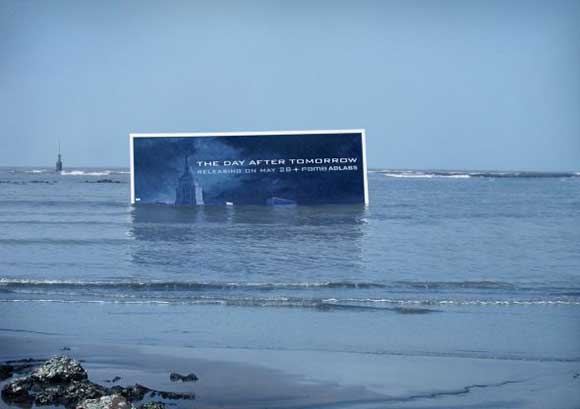 Day After Tomorrow: Submerged Billboard
