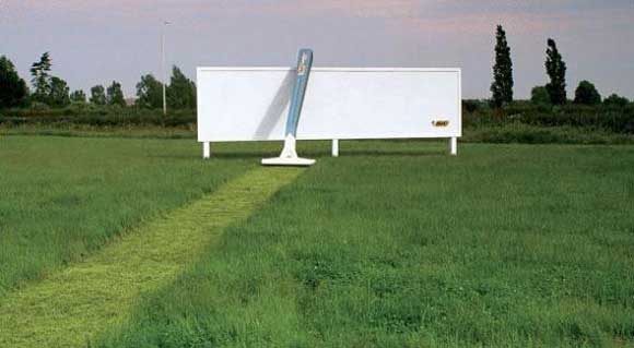 Bic Razor: creative billboard ads