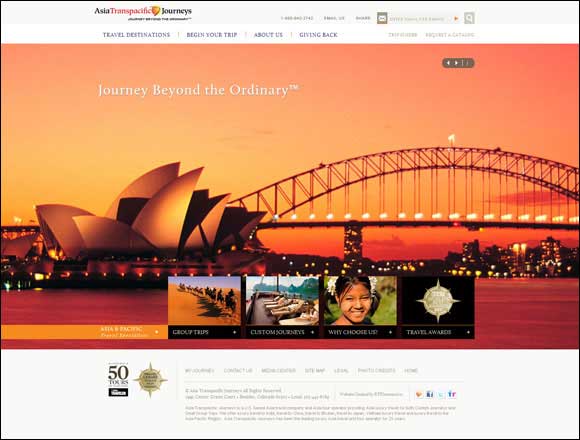Asia travel store websites