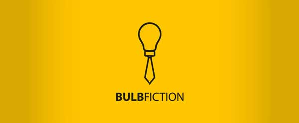 Fiction Light Bulb Logo