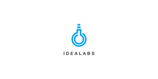 Idealabs Light Bulb Logo Design