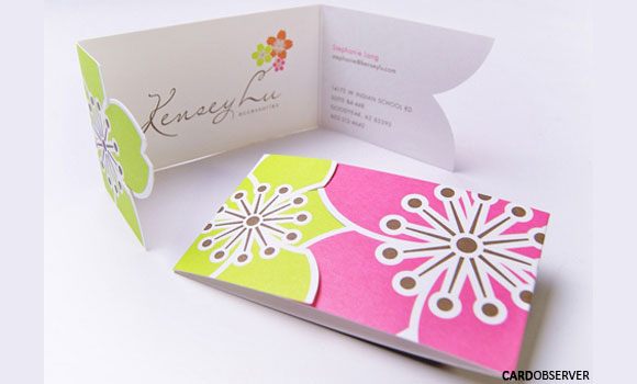 bright business card