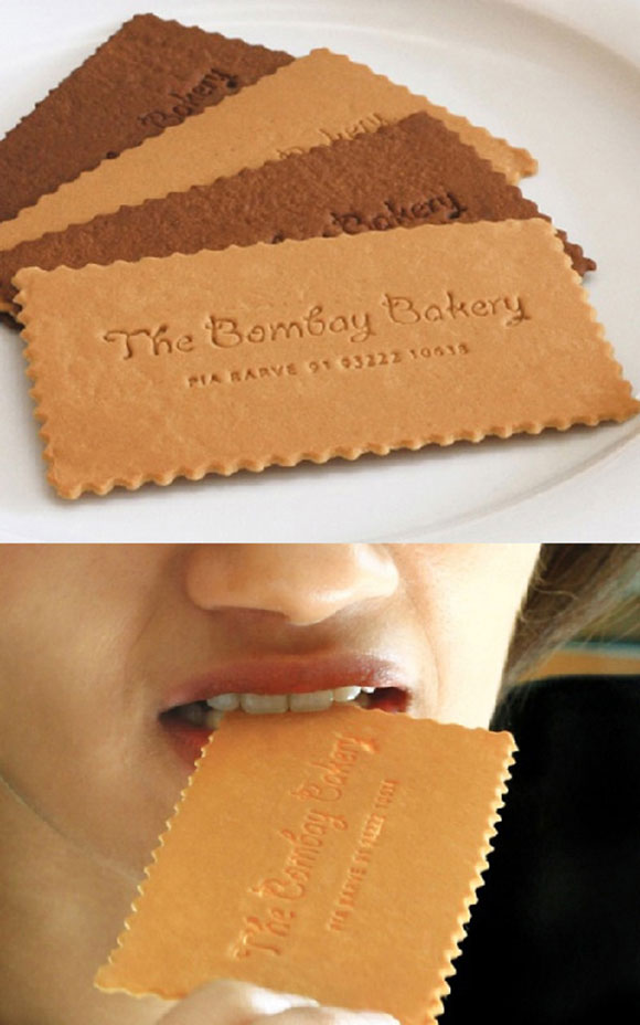  bakery business card