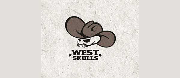 West Skulls logo