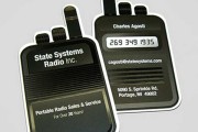 custom shaped business cards