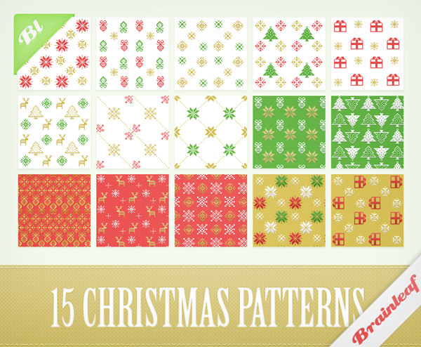 Christmas patterns