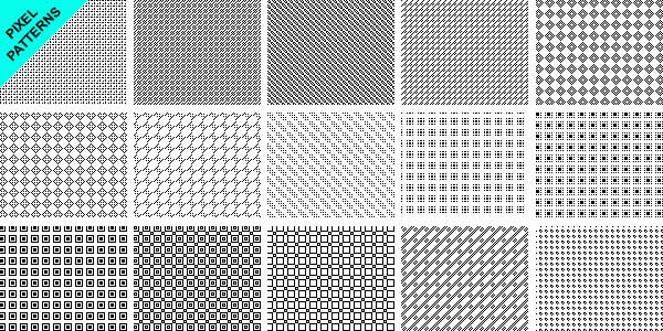 600 Free Modern Photoshop Pixel Patterns Graphicmania