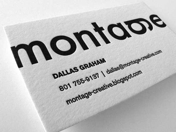 minimal business cards