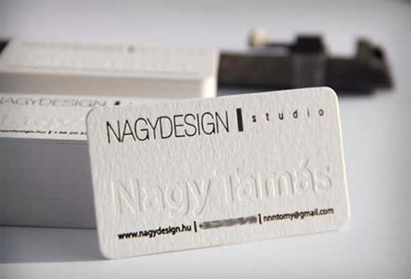 minimal business cards