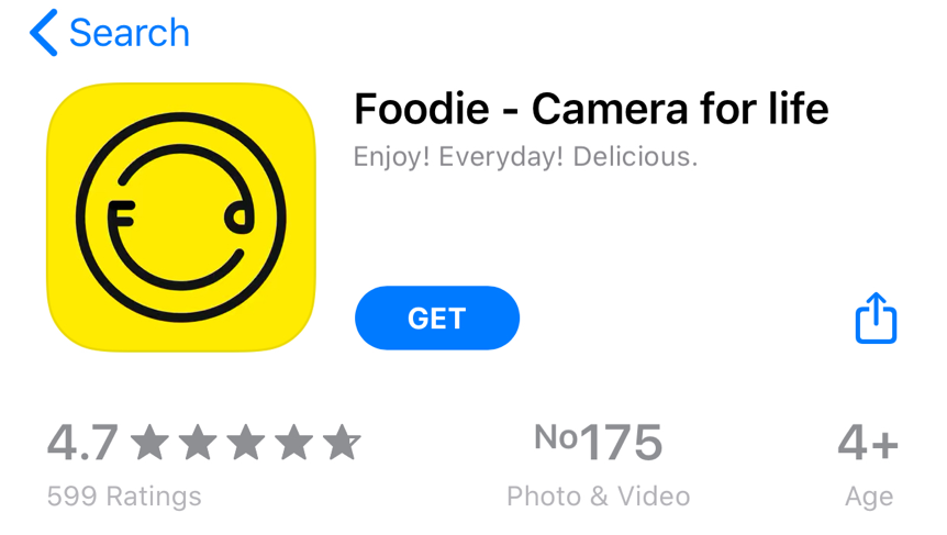 Foodie app