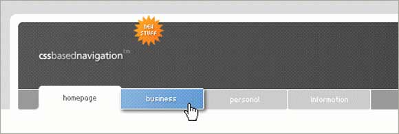 CSS Based Navigation