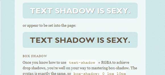 Text-shadow