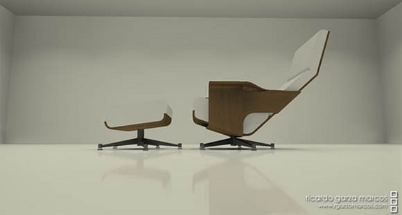 Minimal chair design concept