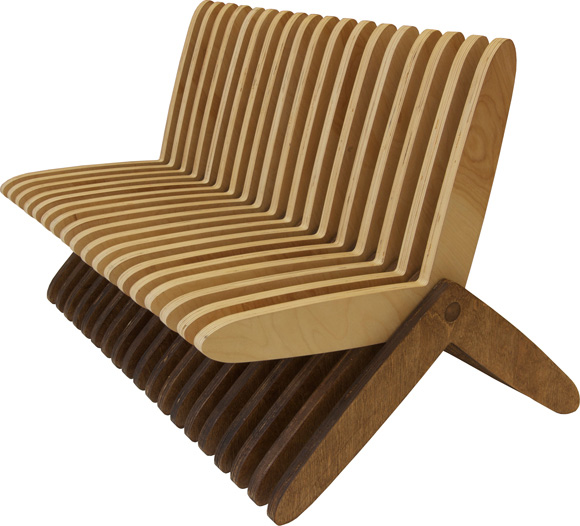Simple chair design idea