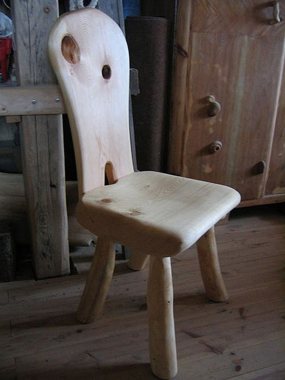 Wood chair creative design idea
