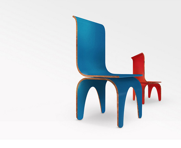 Creative chair design concept