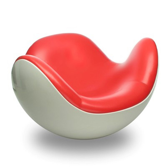 Creative furniture design idea for red chair