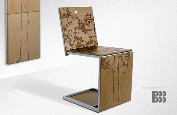Foldable chair design concept