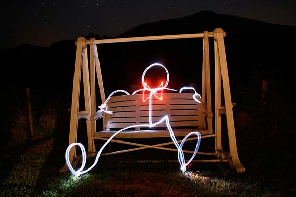 Beginner Light Painting Photography