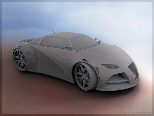 Concept Car   Vector by 3dnutta25 Amazing Cars Wallpapers