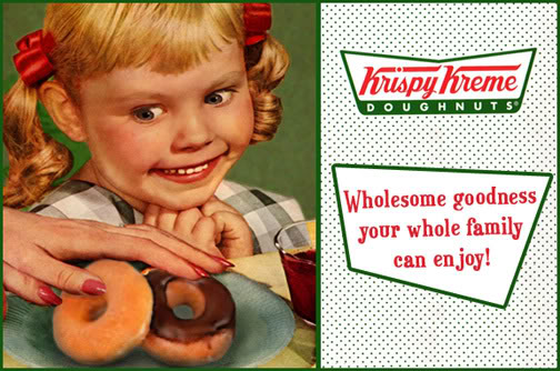 Krispy Kreme30+ Inspiring Vintage Advertisements and Creative Directions
