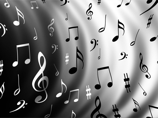 musical notes background. desktop ackgrounds music