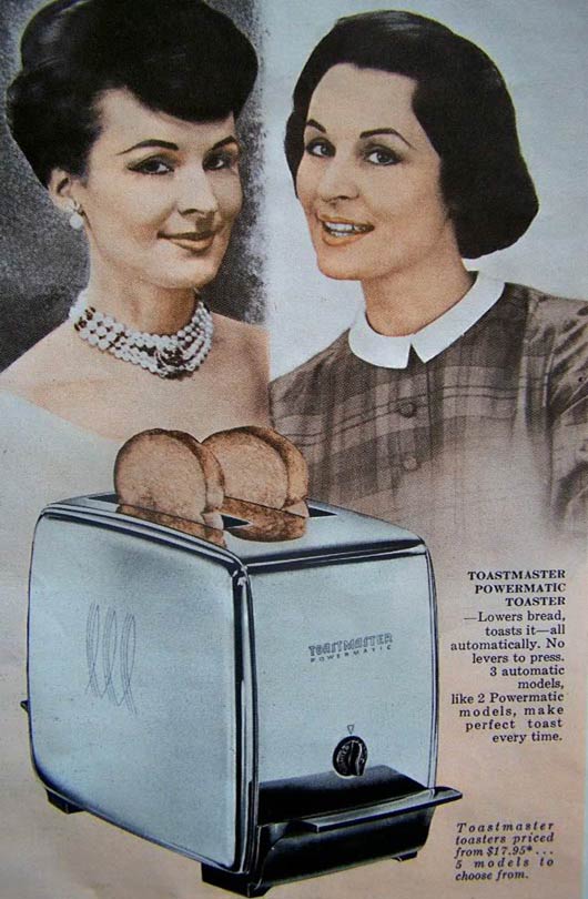 ToastmasterPowermaticToaster30+ Inspiring Vintage Advertisements and Creative Directions