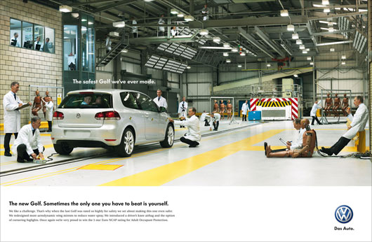 Volkswagen commercial ad