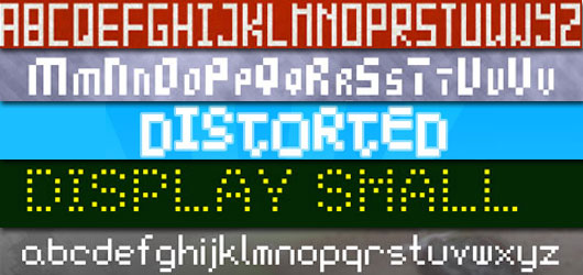 Fancy Pixel Fonts Collection