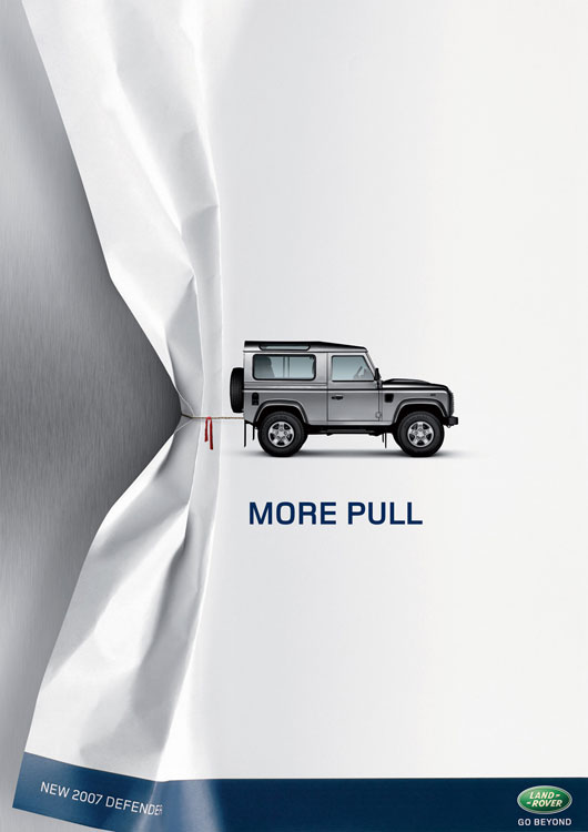 Land Rover ad