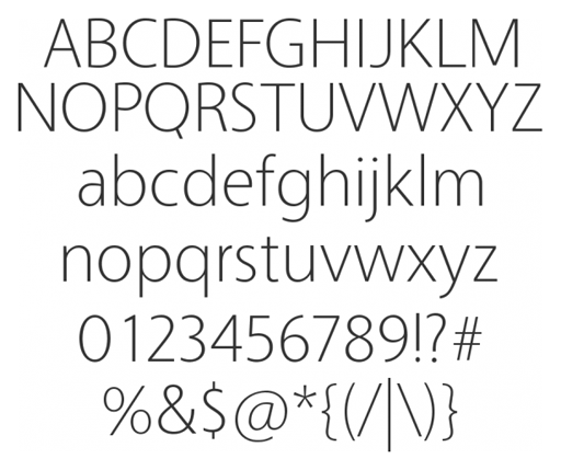 Vegur Free Cool Font