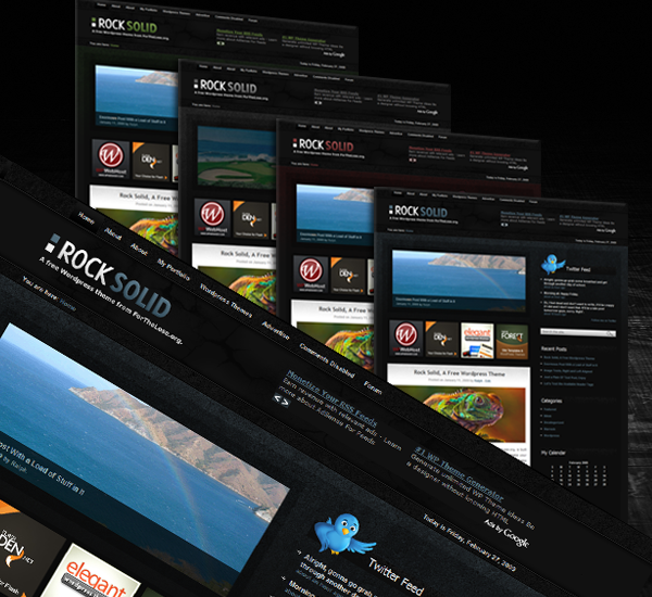 Rock Solid - Free Wordpress Theme Demo: http://forthelose.org/themes/rockso
