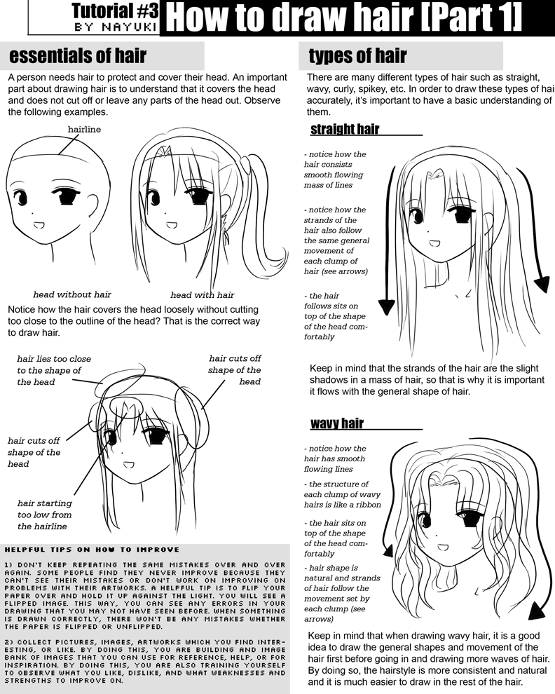 Anime Guy Hair Tutorial