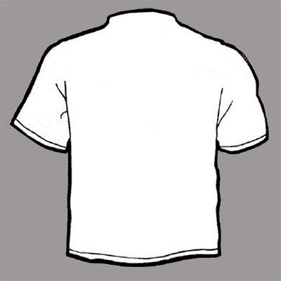 T Shirt Design Template Back. shirt temp ack. Free Design
